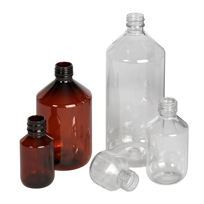 Bottle PET 100 ml clear
